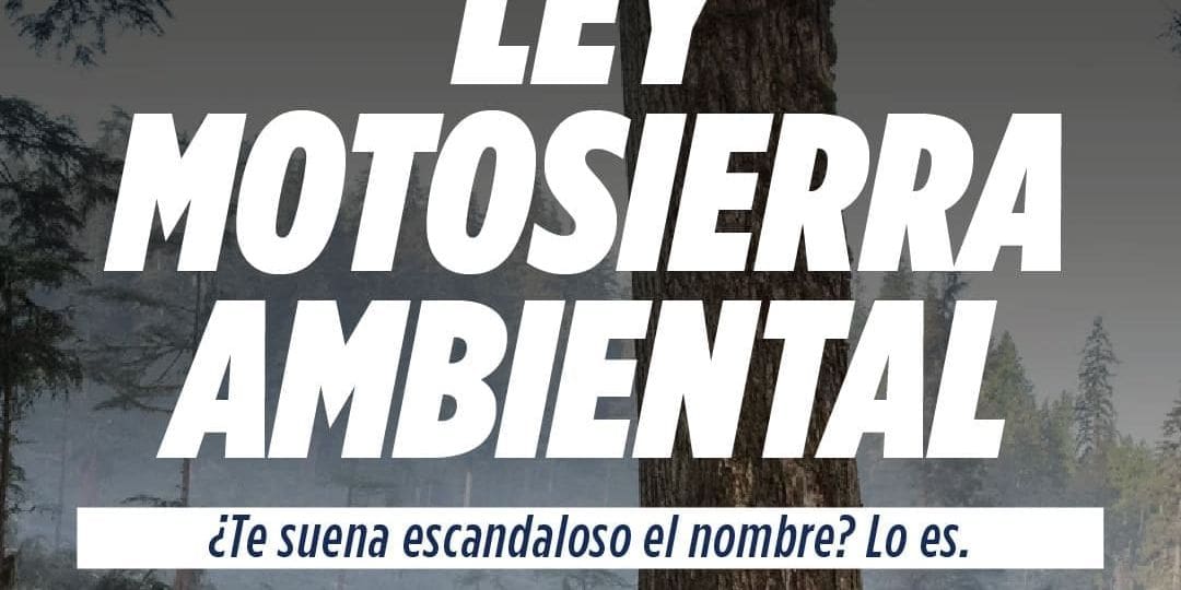 Ley motosierra ambiental